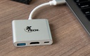 XTECH ADAP 3-1 USB TIPO C MULTI PUERTO (XTC-565)