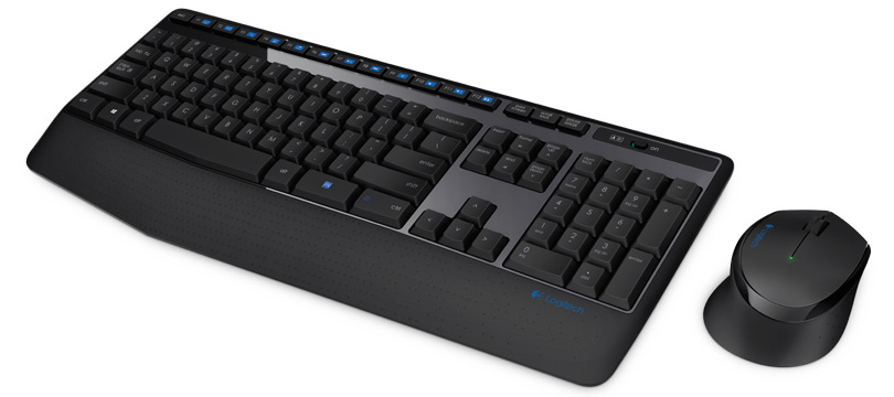 LOGITECH TECLADO&RATON WIFI USB COMFORT (MK345)