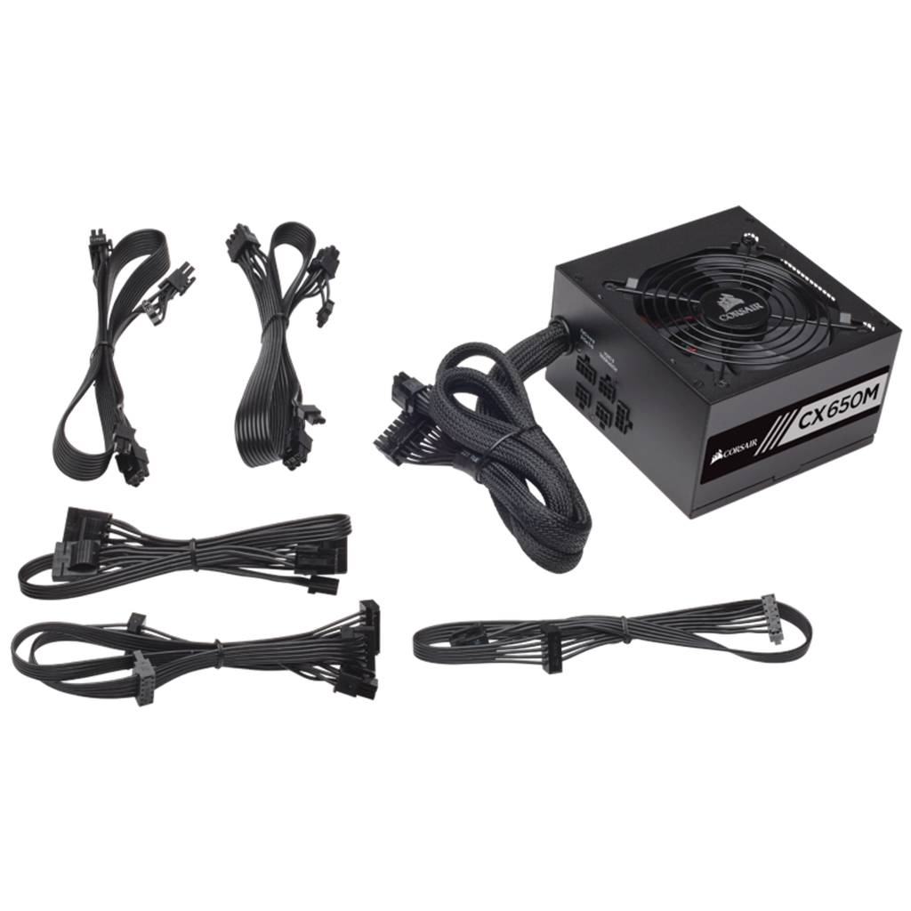 FUENTE ATX CORSAIR CX650M 650W
