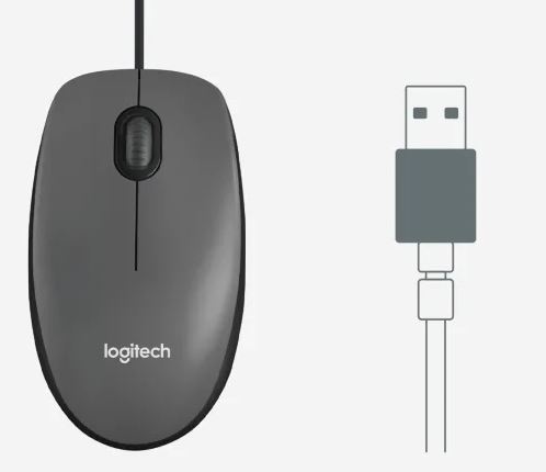 LOGITECH RATON USB M100 (910-001601)