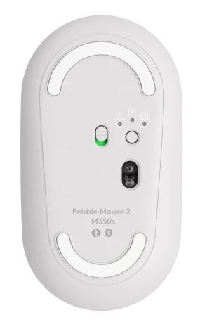 LOGITECH RATON WIFI PEBBLE 2 M350 BLANCO (910-007047)