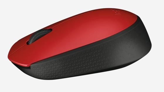 LOGITECH RATON M170 ROJO