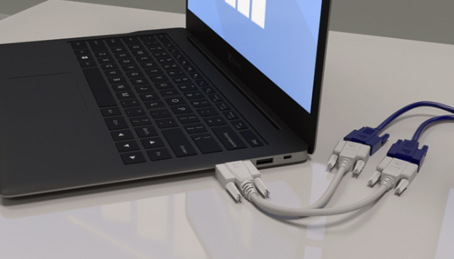 XTECH CABLE VGA M/2H (XTC-325)