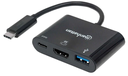 MANHATTAN ADAP USB-TIPO C/ HDMI