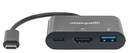 MANHATTAN ADAP USB-TIPO C/ HDMI