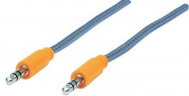 MANHATTAN CABLE AUX AMARILLO/AZUL