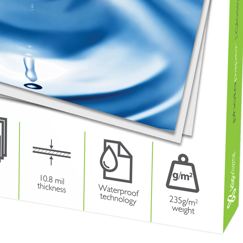 KLIPX PAPEL 4x6 GLOSSY (KPA-460)