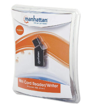 MANHATTAN USB LECTOR DE TARJETAS (101677)