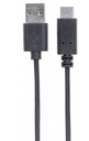 MANHATTAN CABLE USB/ USB TIPO C 1M NEGRO (353373)