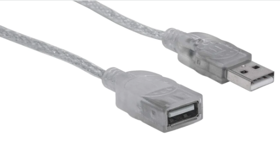 MANHATTAN CABLE EXT/ USB 1.8M