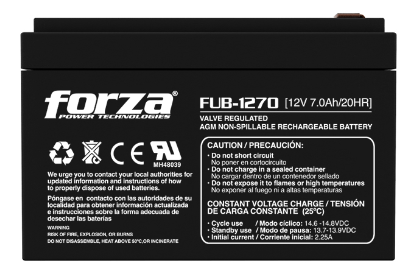 FORZA BATERIA 12V 7A (FUB-1270)