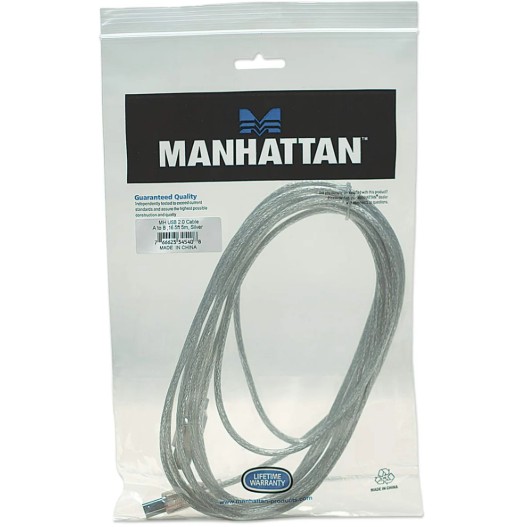 MANHATTAN CABLE USB/ IMPRESORA 5M (345408)