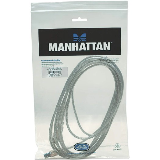 MANHATTAN CABLE USB/ IMPRESORA 3M