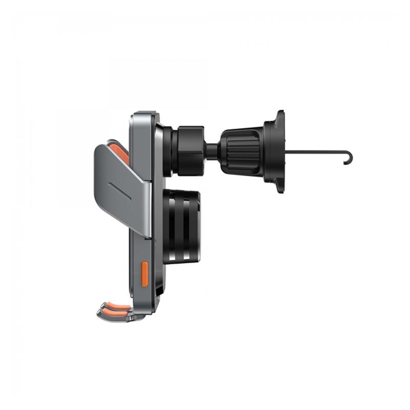HAVIT SOPORTE + CAGADOR DE MOBIL PARA CARRO 15W (HVWLC-W3033-BKSR)
