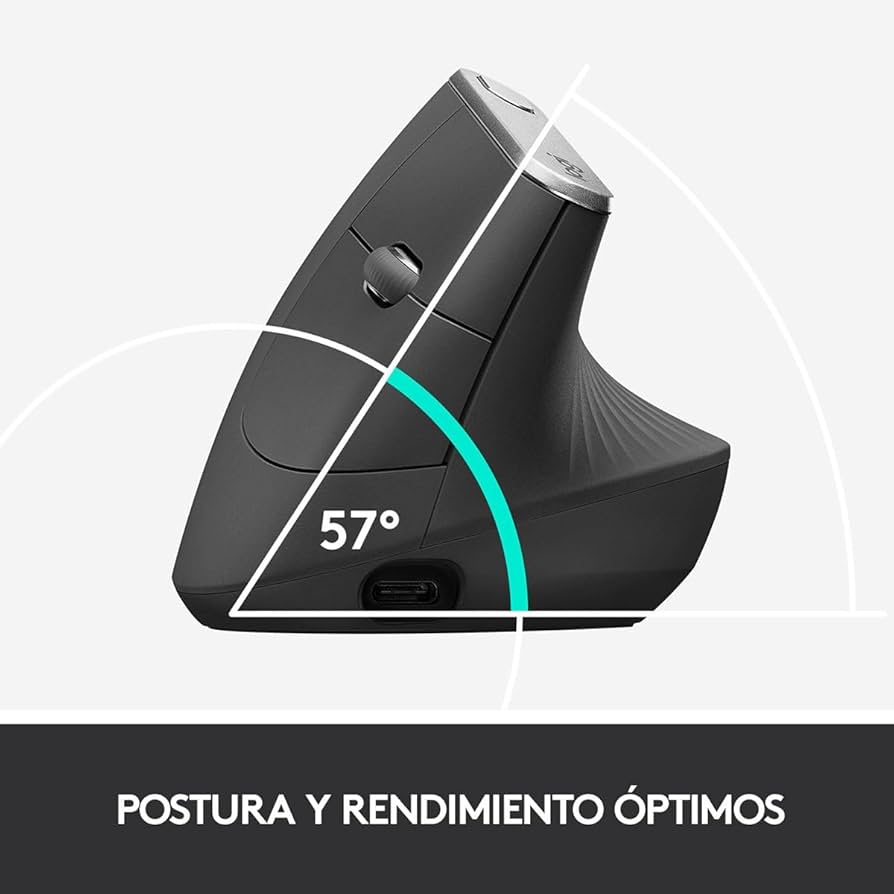 LOGITECH RATON INALAMBRICO MX VERTICAL (910-005449)