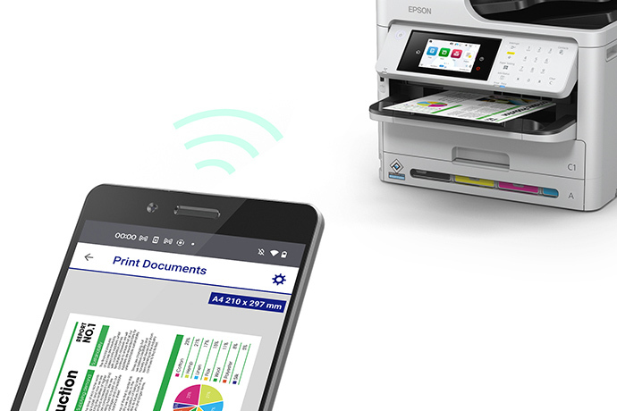 IMPRESORA MF EPSON WORKFORCE PRO WF-C5810 (C11CK24301)
