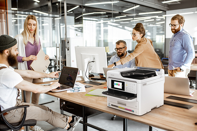IMPRESORA MF EPSON WORKFORCE PRO WF-C5810 (C11CK24301)