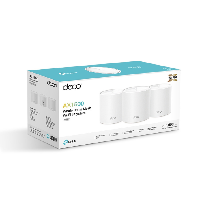 TP-LINK DECO X10 3PACK AX1500 WIFI 6 (DECO X10(3-pack))
