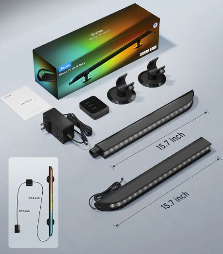 GOVEE LUCES/BARRA RGBIC TV LIGHT BAR (H6046111)