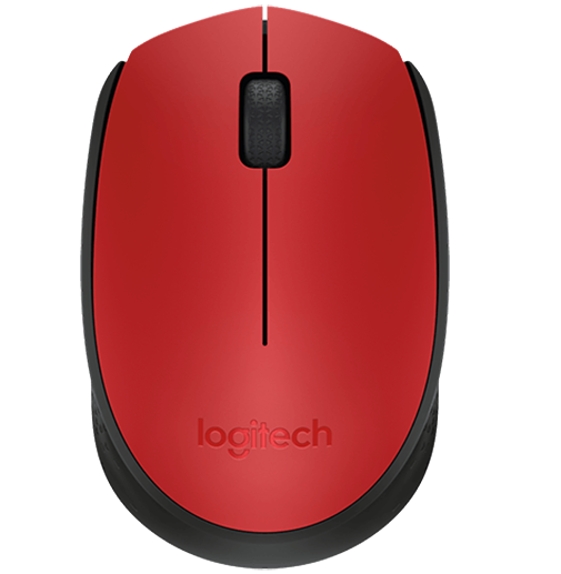 LOGITECH RATON M170 ROJO (910-004941)