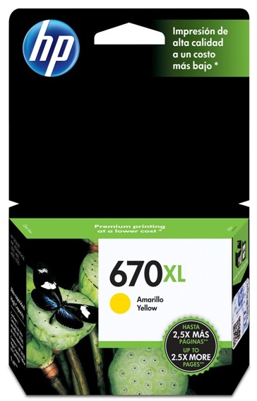 TINTA HP #670XL A