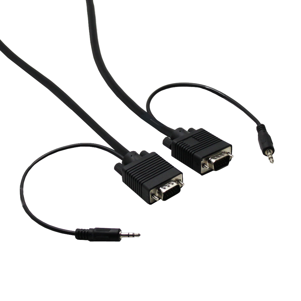 XTECH CABLE VGA Y AUDIO 3M