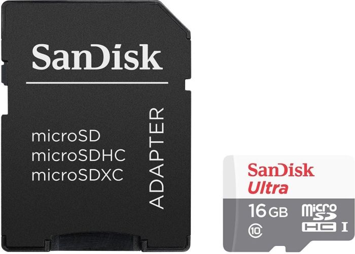 SANDISK MICROSD 16GB  HC (SDSQUNS-016G-GN3MA)