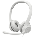 LOGITECH AURICULARES H390 BLANCO (981-001285)