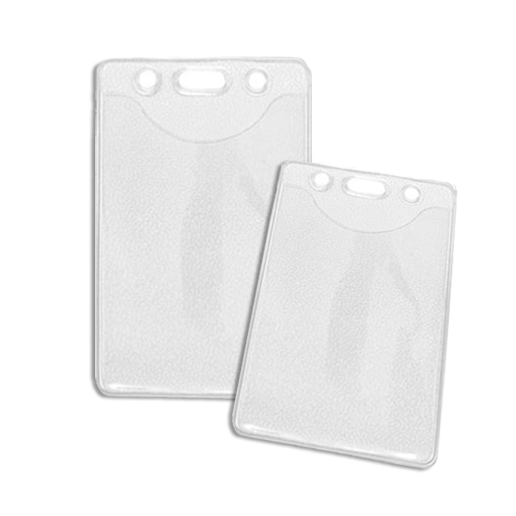 PORTA GAFETE PLASTICO + CORDON