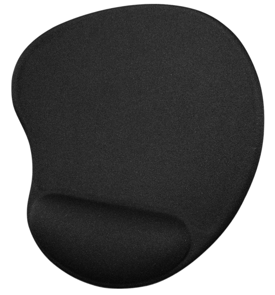 UNNO ALFOMBRILLA CON SOPORTE ERGONOMICO PARA RATON NEGRO (MP6001BK)