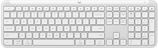 LOGITECH TECLADO BT SIGNATURE SLIM K950 BLANCO (920-012593)