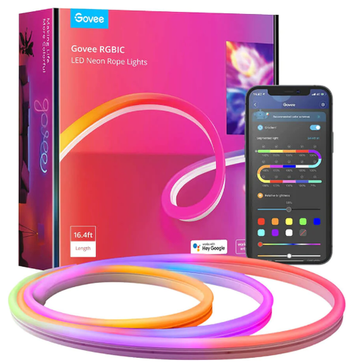 GOVEE LUCES LED RGBIC LED NEON ROPE LIGHT 5M (H61A21D1)