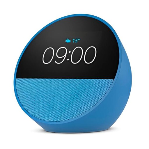 AMAZON ECHO SPOT CON RELOJ AZUL (B0BFC8DR7CB)